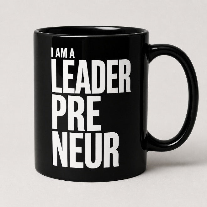 Black Coffee Mug